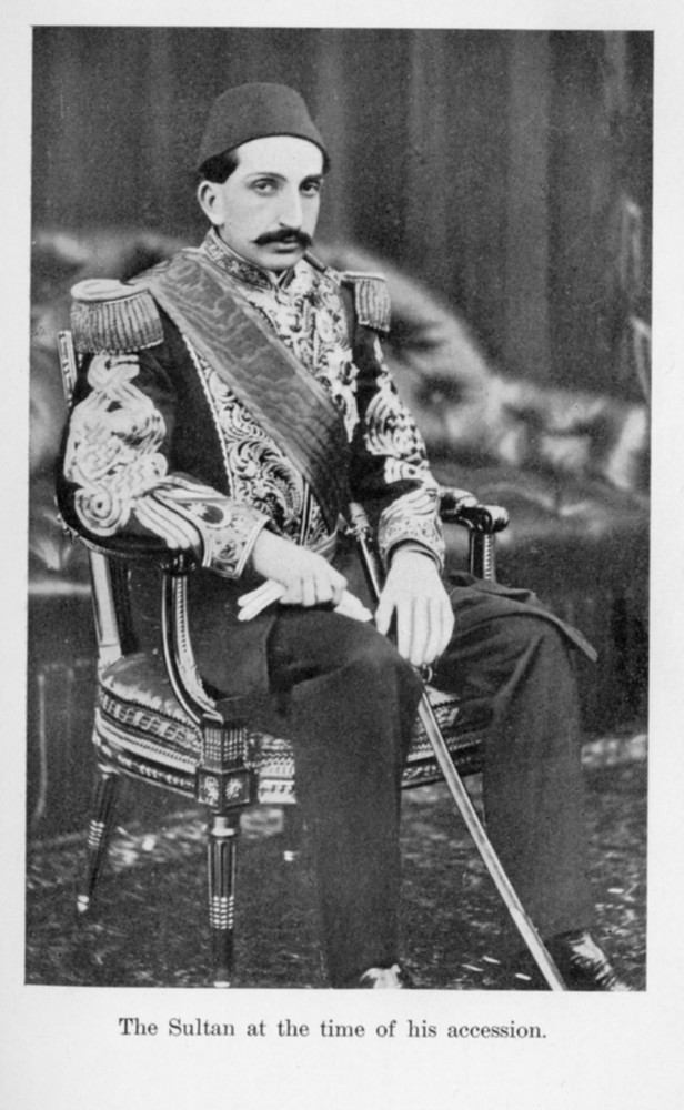 Abdul Hamid II at his accession, 1876