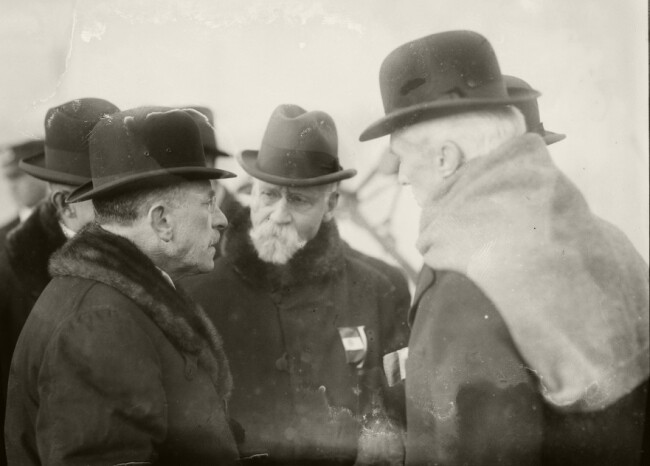 Henry Morgenthau Sr., Samuel T. Dutton, and Cleveland H. Dodge
