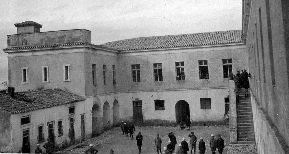 Courtyard at the Corinth Orphanage