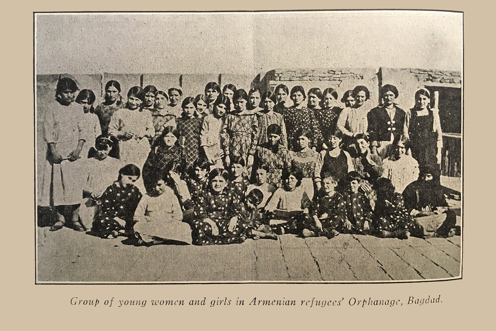 Armenian refugees' orphanage, Baghdad, 1918