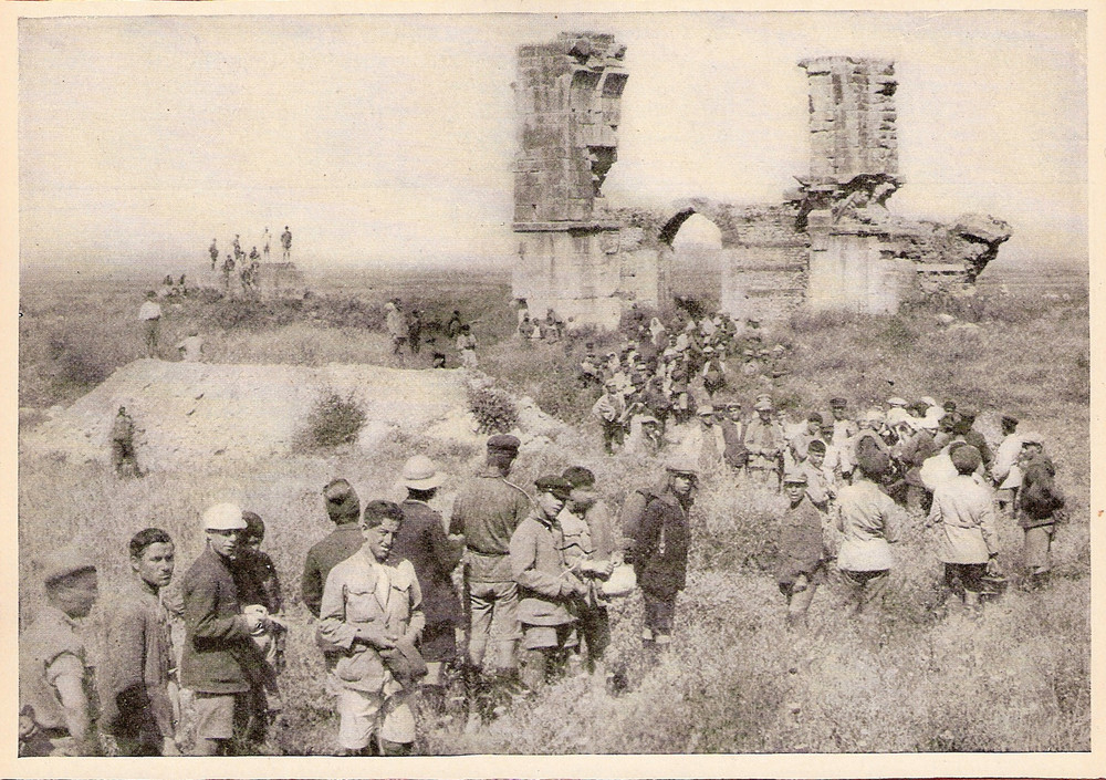 NER began settling older orphans in Greek Macedonia in 1923. They started on small farms on land left vacant as a result of the population exchange between Greece and Turkey.