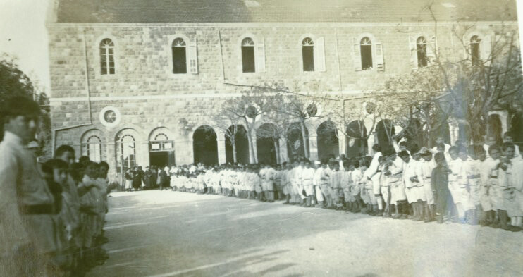 Six hundred and fifty children remain at Antoura. c. 1919–1920.