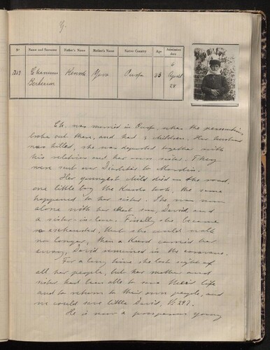Aleppo Rescue Home Admissions Records (1701–1800), 1927–1928.