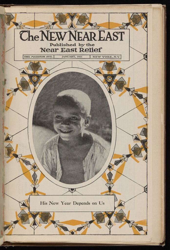 Camps and flour trains expose the winter crisis. New Near East, Jan 1921.