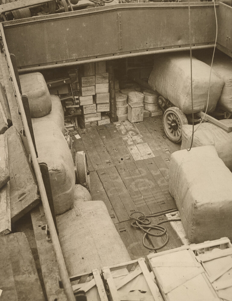 Relief ship Mercurius ready for trip to Asia Minor. 