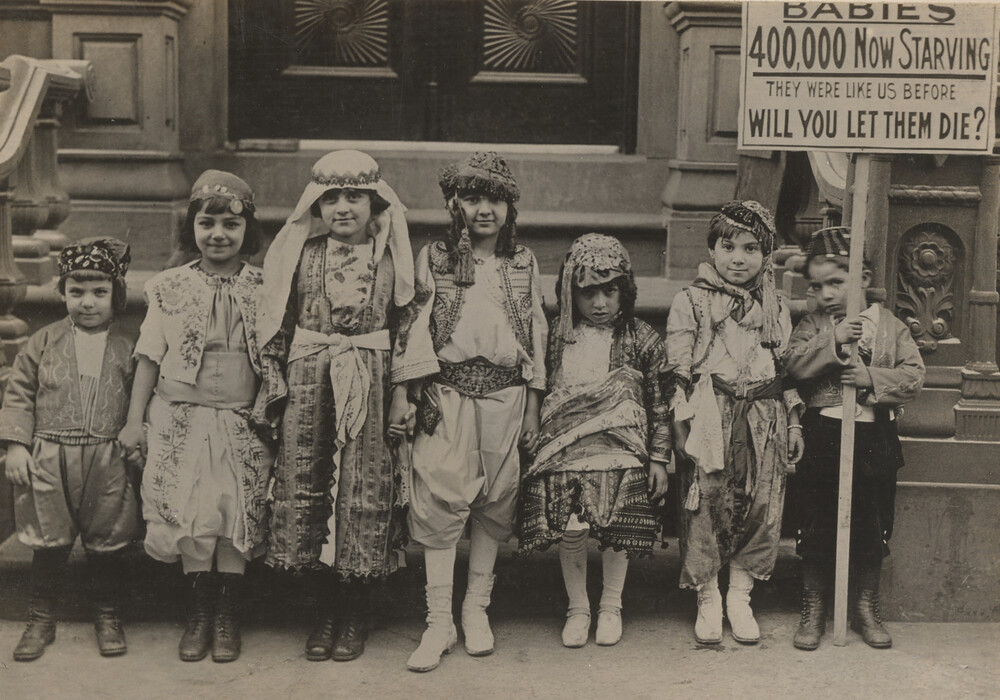 Great drive for funds for Armenian refugees starts.