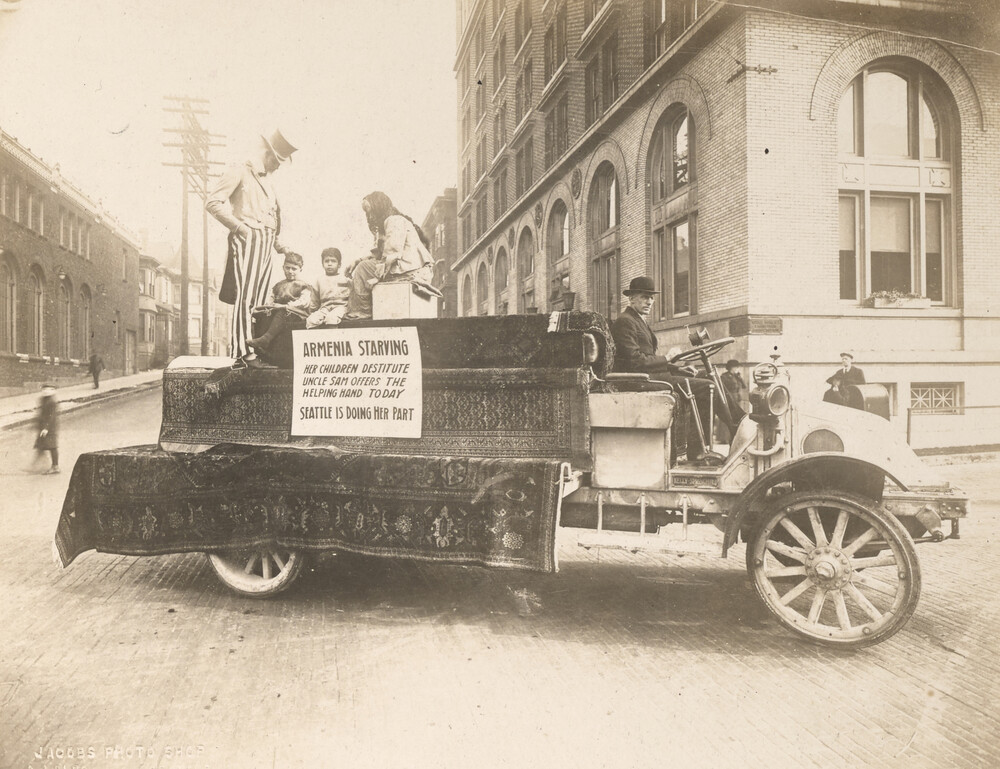 Truck used in fundraising drive in the US