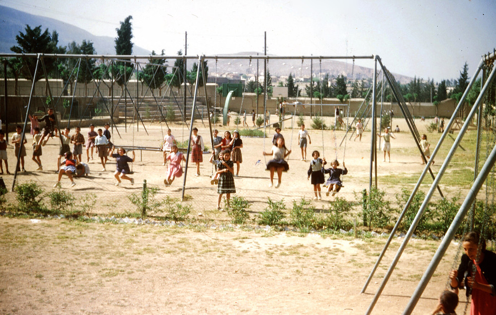 The Hydra Playground in the Kaisariani District of Athens, c. 1949