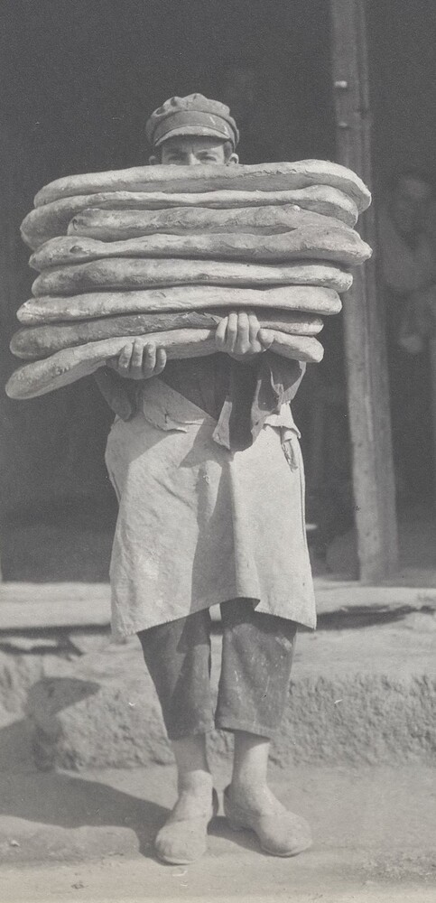 A version of this bread fed children across the Near East — the flour that had begun as coins in a Syracuse grocery counter, arriving at its destination.