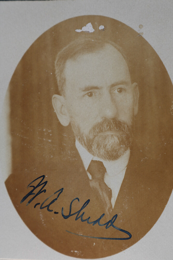 William A. Shedd, Presbyterian missionary at Urmia and son of missionary parents, the principal liaison between the Assyrian community and the U.S. consulate at Tabriz. He died of cholera in August 1918 during the mass exodus of Assyrians and Armenians from Urmia.