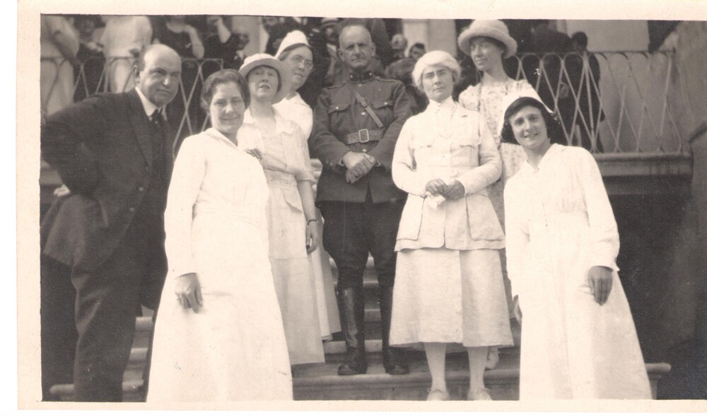 The hospital opens with the Greek general present. Ismid, 30 May 1921.